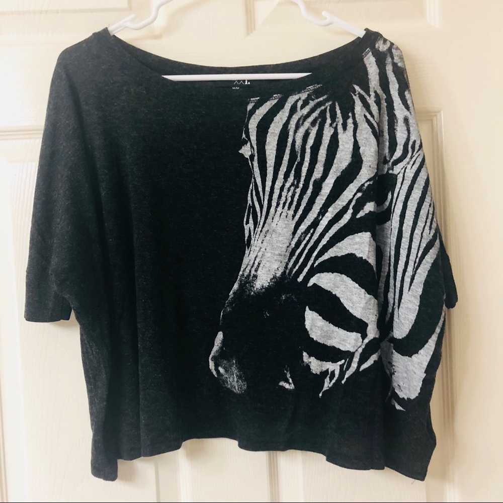 Forever21 Zebra Tee